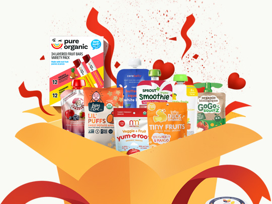 快乐猴儿童食品微信推广公众号图片设计